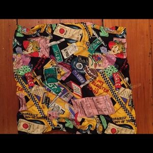 Nicole Miller Silk Handkerchief Pocket Square